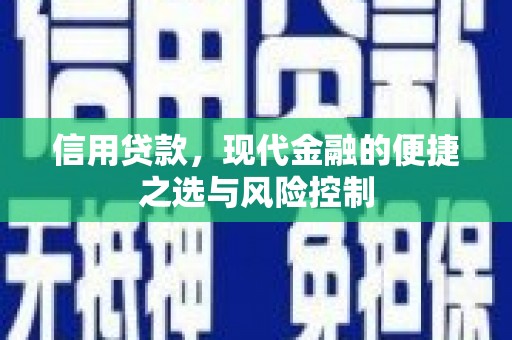 岳塘信用贷款，现代金融的便捷之选与风险控制
