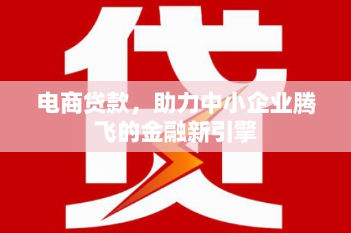 海南电商贷款，助力中小企业腾飞的金融新引擎