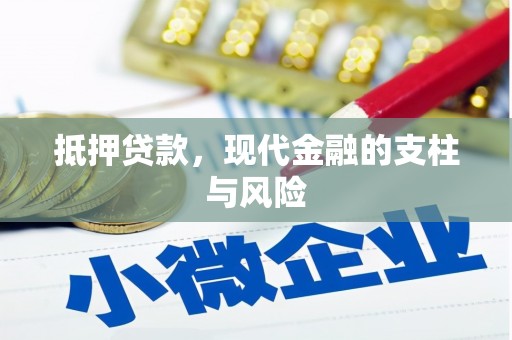 金普新区抵押贷款，现代金融的支柱与风险