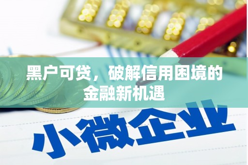 耒阳黑户可贷，破解信用困境的金融新机遇